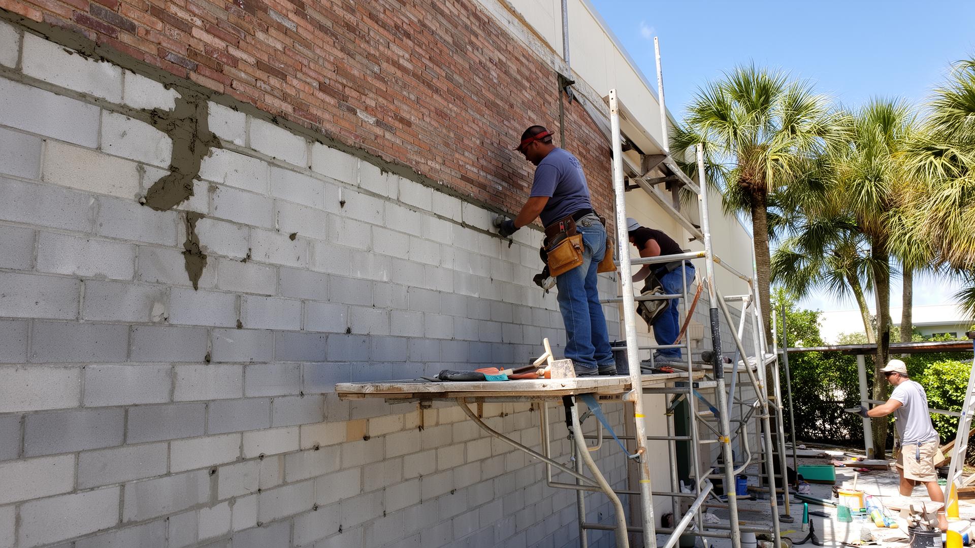Exterior Restoration South Florida — masonry and sealant joint replacement